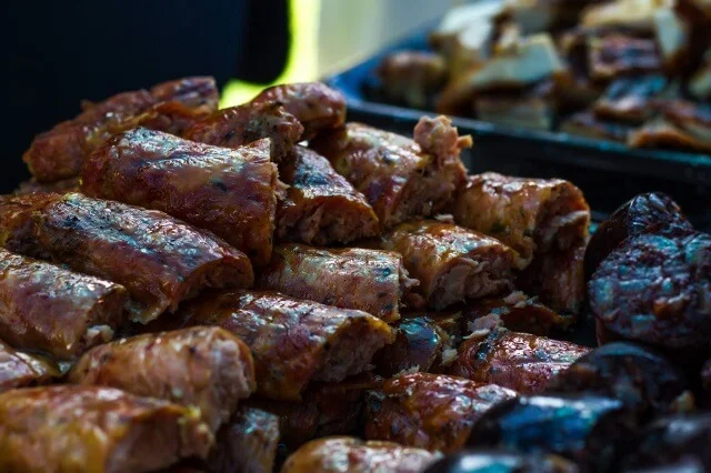 chorizos y morcillas